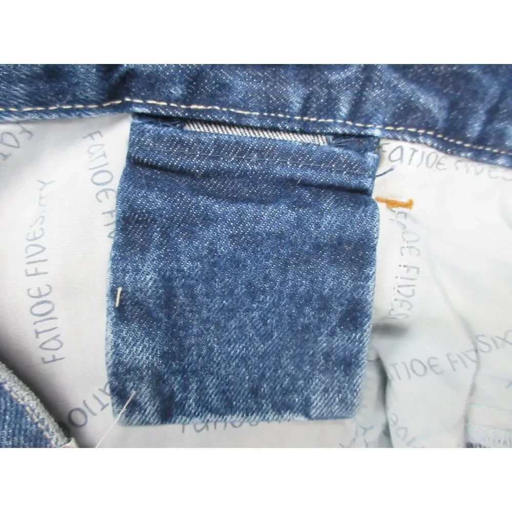 VINTAGE FJ560 Fat Joe Jeans Mens 42 Hip Hop Baggy Y2K Streetwear DEADSTOCK 42X32 - Picture 12 of 16